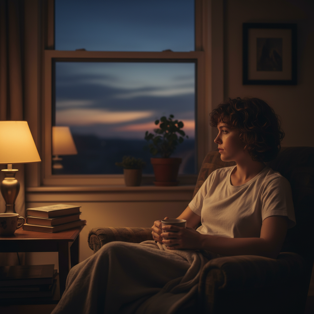 ```json { "primary_keyword": "почему тревога усиливается вечером", "keywords": [ "как справиться с тревогой вечером", "что делать при вечерней тревоге", "как успокоиться перед сном", "причины вечерней тревоги", "навязчивые мысли на ночь", "психология вечерней тревоги", "КБТ для уменьшения тревоги", "как избавиться от вечерних переживаний" ] } ```