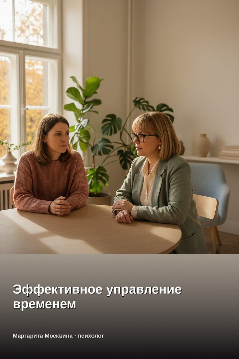 Эффективное управление временем