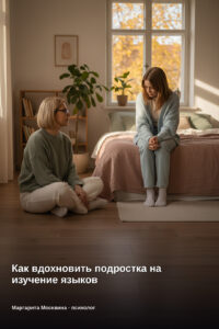 Как вдохновить подростка на изучение языков