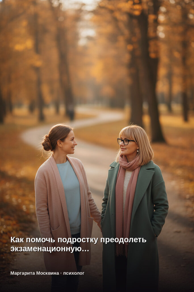 Как помочь подростку преодолеть экзаменационную…